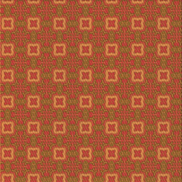 Ahgly Company Tapis de Zone Carré Orange Lavable en Machine, 7 Pieds Carré