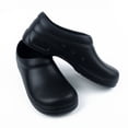 thumbnail image 3 of Ruibeauty Flame Slip Resistant Clogs for Men, Slip On Work Shoes for Food Service, Black, 3 of 6