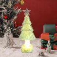 thumbnail image 4 of Lksixu Crystal Christmas Tree, Christmas Decorations 5.9" Pre-lit Tabletop Christmas Tree Figurine with LED Lights, Battery Operated Glowing Xmas Tree Night Lamp Table Centerpiece for Holiday Party, 4 of 7