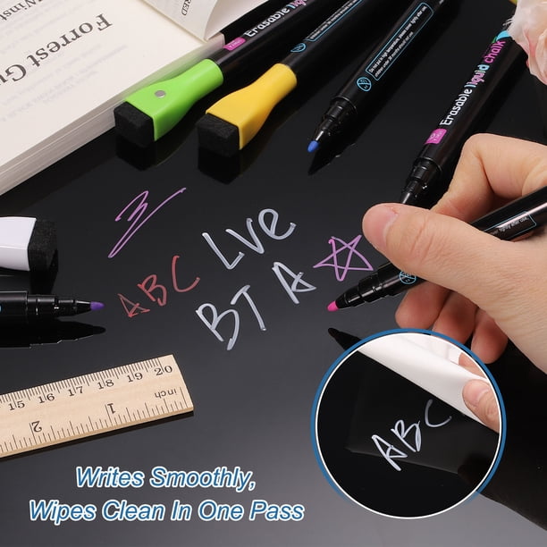 Ensemble de craies à dessiner éducatives Foska pour bureau, tableau noir, craies colorées vives sans poussière - Chine Chalk, Dustless Chalk