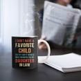 thumbnail image 3 of EGNMCR Cups Vintage I Don't Have A Favorite Child Daughter In Mug Mug lettering, 3 of 5