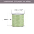 thumbnail image 2 of Unique Bargains Beading Thread Bracelet Weave Bead Craft Cord 0.5mm 159M/Roll (173-Yards) Decorative String, Light Green, 2 of 7