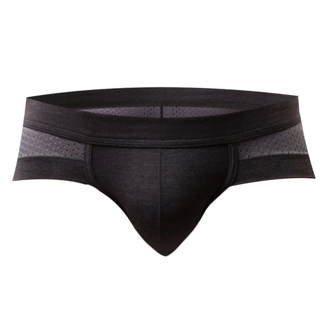 Funicet Mens Boxers Underwear,Mens Boxer Underwear,Mens Cotton Boxers Solid Color Open