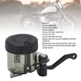 thumbnail image 3 of Motorcycle Front Brake Pump Oil CupCylinder Reservoir  With Bent Bracket, 3 of 8