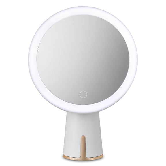 Portable 8" Vanity Mirror (Gift)- White
