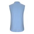 thumbnail image 4 of Diufon Mens Sleeveless Button Down Shirts Cotton Linen Summer Beach Vacation Basic Tank Shirts with Pockets, 4 of 7