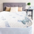 thumbnail image 3 of Comfy Bamboo World Protège-Matelas Rafraîchissant en Fibre, Format Lit Simple, Imperméable et Hypoallergénique, 3 of 8