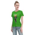 thumbnail image 4 of Women's Basic Short Sleeve T-Shirt Demon Slayer, 4 of 6