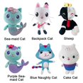 thumbnail image 2 of La Maison de Poupée de Gabby, Peluche Géante MerCat (Chat Gâteau), 2 of 12