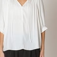 thumbnail image 2 of Devoted, Blouse plissée et souple, tailles TP à TG, 2 of 5