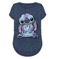 thumbnail image 1 of Disney Lilo & Stitch Stitch Sitting Hi-Low Top (Large) Blue, 1 of 4