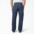 thumbnail image 2 of Dickies Jeans Utilitaires en Denim de Charpentier pour Hommes, 32W x 32L, Bleu Indigo Rincé, 2 of 7