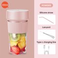 thumbnail image 4 of Wzzjkit Multifunctional Juicer Small Mini Juicer Squeezed Juicer Automatic Portable Juicer USB Battery Powered, 4 of 5