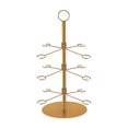 thumbnail image 1 of Tier Modern Bottle And Glass Display Rack Storage Holder Organizer For Kitchen Bar Countertop, 1 of 3