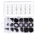 thumbnail image 3 of Ensemble de Clips en C, Noir Grand Application Retenue 300 Pcs pour Machine, 3 of 8