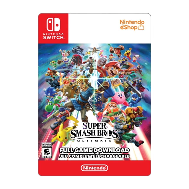 Nintendo Switch Super Smash Bros Ultimate $79.99 (Digital Code)