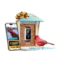 thumbnail image 1 of Birdfy Smart Bird Feeder with Camera for Bird Feeding and Watching - 1.5 lb Capacity, Blue, 1 of 10