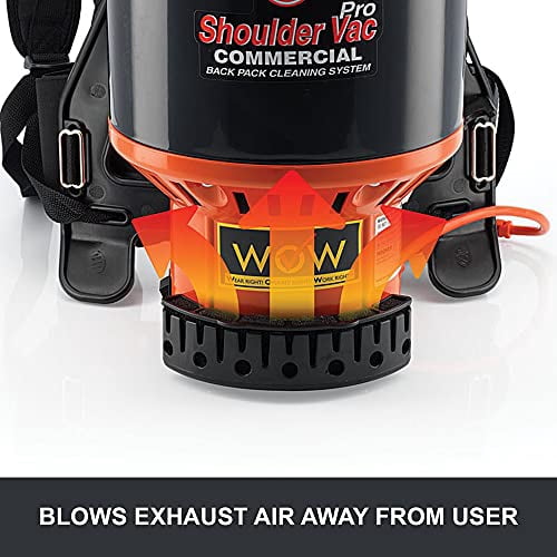 Commercial Shoulder Vac Pro Backpack Vacuum - 6.4-L