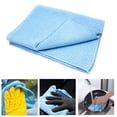 thumbnail image 2 of Riforla 3PCS Car Weave Towels Microfiber Detailing Window/Glass and Drying Car Cleaning Towel Microfiber Towel Car Drying Towel Car Care & Cleaning Blue, 2 of 9