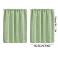 thumbnail image 3 of PRETXORVE Solid Color Curtains Living Room Bedroom Kitchen Partition Curtains Home Curtains, 3 of 3