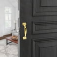 thumbnail image 3 of Antique Bow Style Heavy Duty Metal Door Pull Handle For Sliding Barn Gate Fence Garage Pantry Installation, 3 of 3