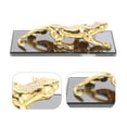 thumbnail image 4 of Miangastore Car Interior Accessories Golden Leopard Shape 1Pack 7.5*2.4*2.2in, 4 of 8