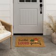thumbnail image 4 of Mohawk Home Hello Gourd Faux Coir Polyester Doormat, Brown, 18" x 30", 4 of 7