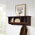 thumbnail image 4 of CROSLEY Brennan Storage Shelf Mahogany, 4 of 5
