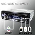 thumbnail image 3 of Alondy Single DIN Car Radio Stereo with CD DVD Bluetooth Player FM/AM/RDS Audio Receivers MP3 USB SD AUX, 3 of 7
