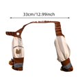 thumbnail image 3 of Vêtements pour Animaux de Compagnie pour Chiens et Chats à Rayures Brun Design Intérieur Extérieur Polyester Durable Confortable à Porter, 3 of 8
