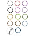 thumbnail image 1 of Anodized Titanium Nose Hoop Rings, 1 of 6