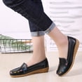 thumbnail image 4 of Chaussures Plates Décontractées pour Femmes à Bout Rond Mocassins Semelle Souple Chaussures Simples Décontractées Type Pois, 4 of 9