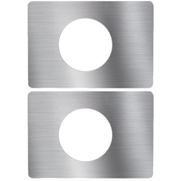 2pcs Door Reinforcement Plate Door Striker Plate Door Knob Plate Accessory