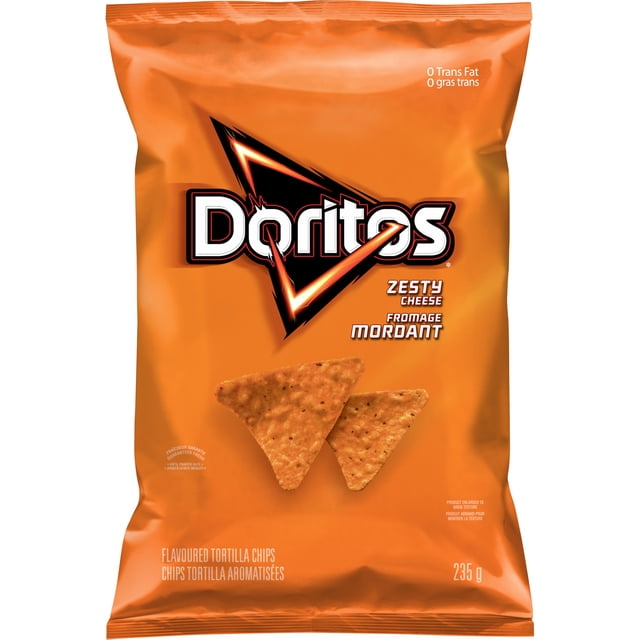 Doritos Zesty Cheese flavoured Tortilla Chips