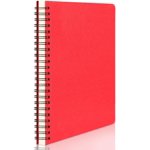 Students Ruled Spiral Notebook, A5 1pack 5.5x8.3" Lined Travel