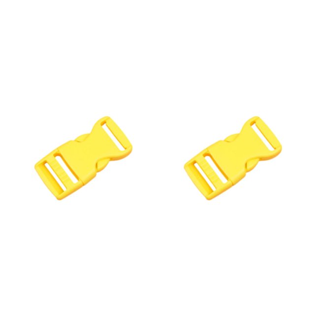 Transemion 10pcs/set Clasp Belt Buckles Designed With In Mind Convenient Release Buckle light yellow 2Set