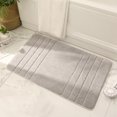thumbnail image 4 of Rubber Bath Mat for Inside the Tub Bathroom Rugs, Soft and Absorbent Microfiber Bath Rugs, Non-Slip Shower Carpet, Machine Wash Dry, Bath Mats for Bathroom Floor, Tub and Shower, 4 of 9