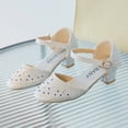 thumbnail image 5 of Baby Girl Childrens Rhinestone Decoration Princess Shoes Casual Buckle Sandals, 5 of 5