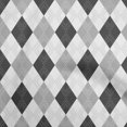 thumbnail image 1 of oneOone Velvet Dark Gray Fabric Check Argyle Craft Projects Decor Fabric Printed By The Yard 58 Inch Wide, 1 of 4