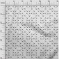thumbnail image 3 of oneOone Velours Blanc Lignes Abstraites Robe Tissu Tissu Imprimé par la Cour 58 Pouces de Large, 3 of 4