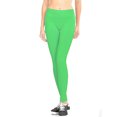 thumbnail image 1 of LAVRA Leggings Longueur Complète pour Femmes Taille Régulière-Lime, 1 of 1