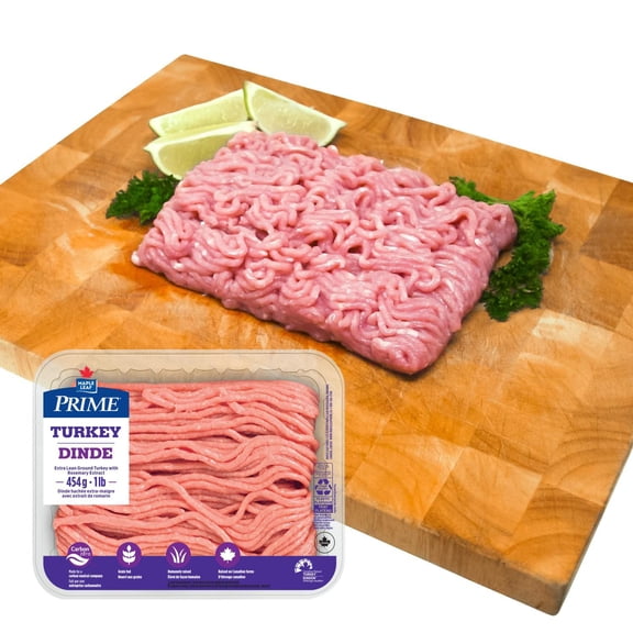 Dinde haché extra-maigre Prime 454g