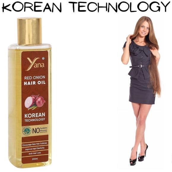 Yana Onion Hair Oil For Hair Growth | hair oil | hair oil for black hair | for dry hair |oil for long hair growth | hair oil for long straight hair
