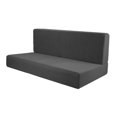 thumbnail image 2 of jinwen 4 Pieces RV Seat Covers Soft Bench Covers Camper Cushion Covers for Trailers grey, 2 of 8