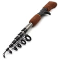 thumbnail image 1 of axGear Adjustable Telescopic Fishing Rod Fishing Tackle Rotating Spinning Extendable, 1 of 5