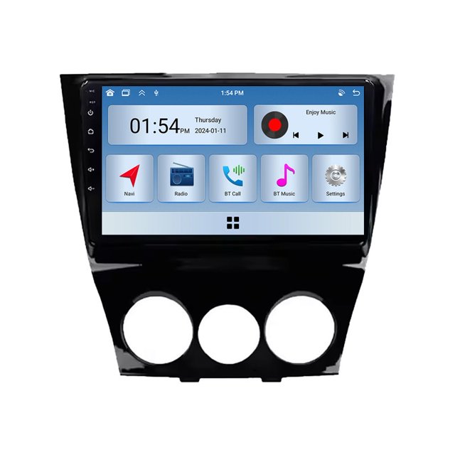 RoverOne 6+128G pour Mazda RX8 RX-8 2003 - 2008 Radio de Voiture Stéréo CarPlay Android Auto GPS Bluetooth Lecteur Audio Vidéo