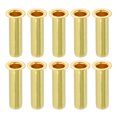 thumbnail image 1 of 10Pcs Fit for 4mm(5/32") Tube ID Brass Compression Fitting, Insert Tube Support Compression Sleeve Fitting, Sleeve Ferrules for Water Oil Air Pipe, 1 of 6