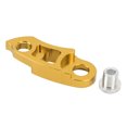 thumbnail image 2 of Bicycle Tail Hook Extension Extender, Bike Rear Derailleur Hanger Enlarging Flywheel Speed  For Cyclists For Most Tail Hooks Gold, 2 of 8