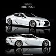 thumbnail image 3 of 1/64 Wheels Chika HRE P204 10.5mm Conversion Wheel Static Conversion Wheel P204 10.5mm Black, 3 of 3