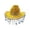 Yellow, variant on AJGRHE Western Hats for Women Men Sparkly Cowgirl Hat Wide Brim Felt Cowboy Hats Disco Party Music Hat Black One Size